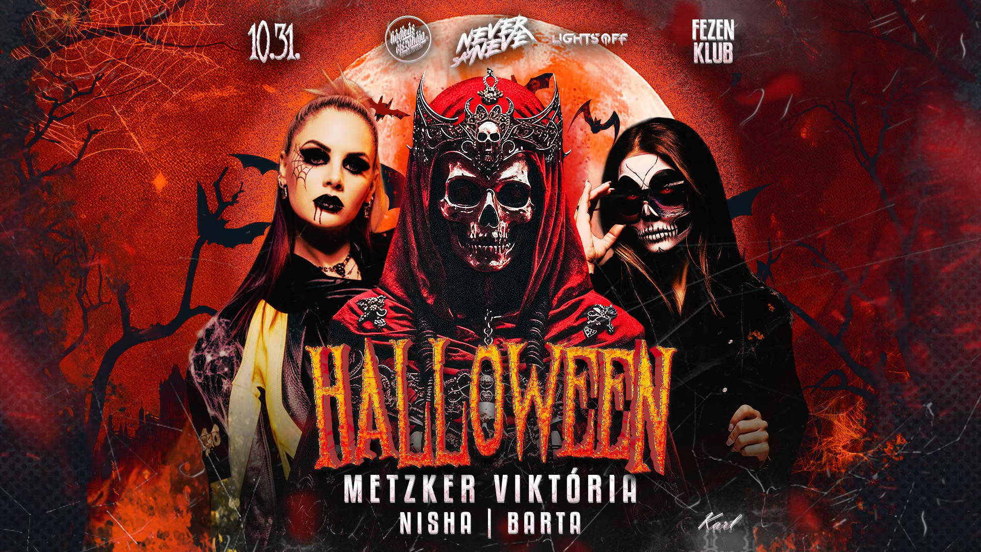 🎃 HALLOWEEN - Horror Aréna 🕷️ 10.31. - FEZEN, Székesfehérvár