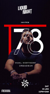 Liquid Night invites T78