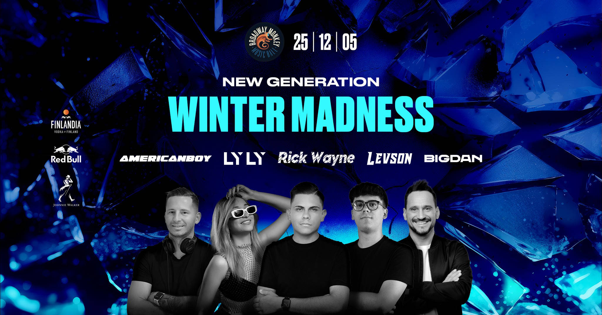 ❄️ WINTER MADNESS ❄️ // 12.05 // BROADWAY MONKEY EGER