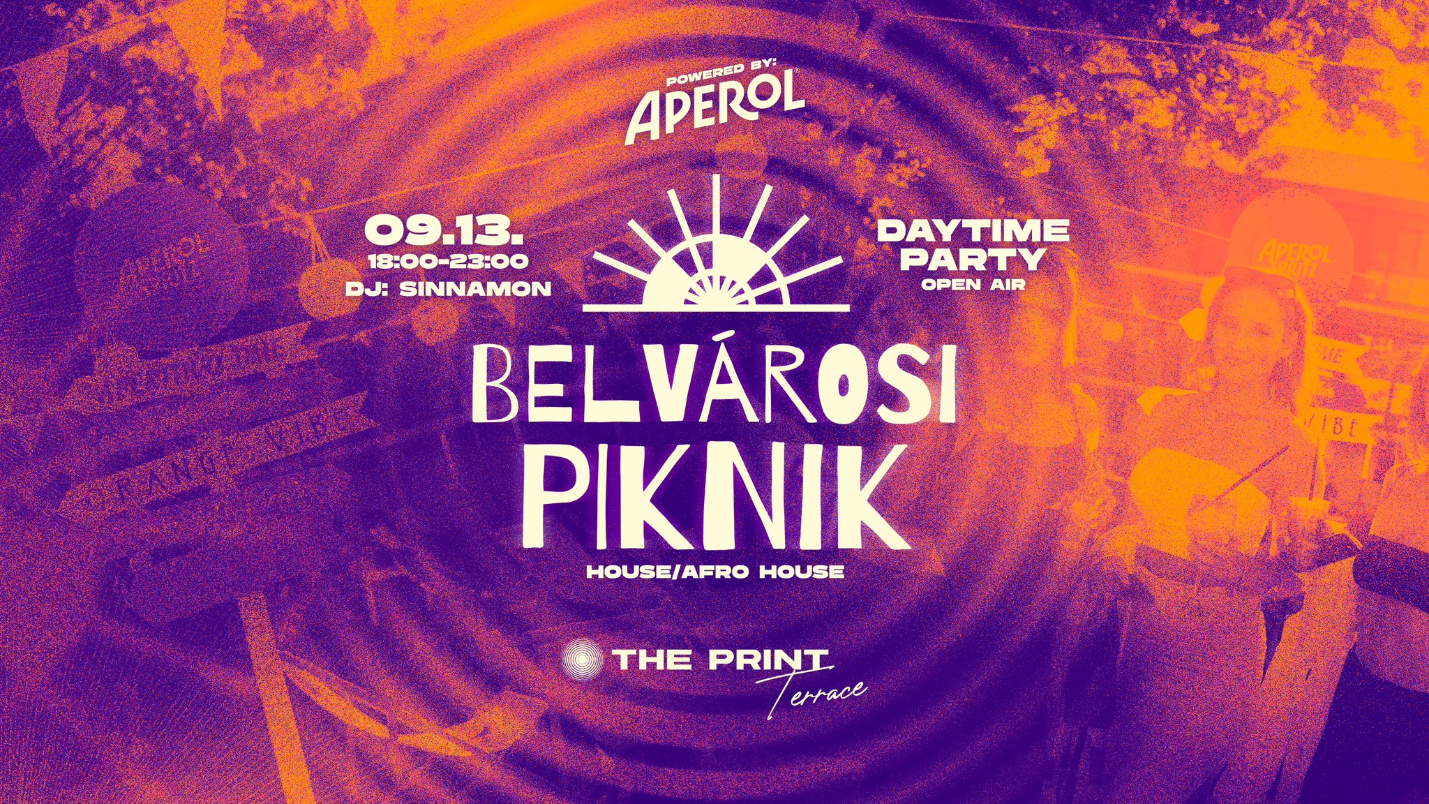 Belvárosi Piknik • The PRINT - Terrace • 09.13.