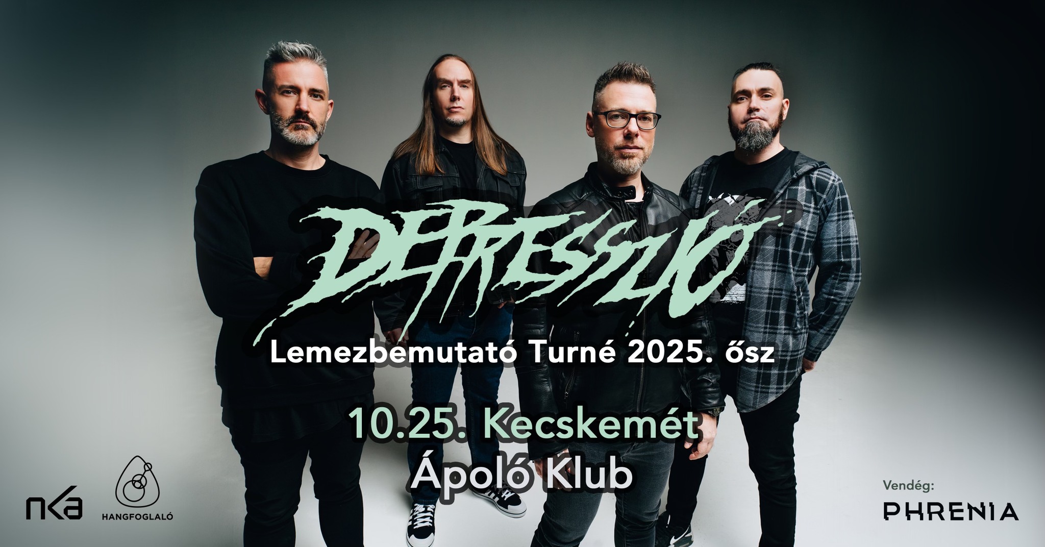 Depresszió - Kecskemét / Ápoló Klub (Lemezbemutató Koncert)