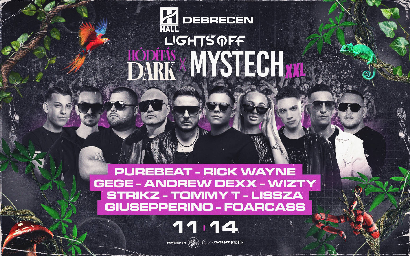 • Hódítás Dark ╳ MYSTECH® XXL • [2025.11.14.] ➢ DEBRECEN - HALL